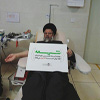حضورآیت الله حسینی قزوینی جهت اهدا خون در روز عاشورا<font color=red size=-1>- بازدید: 1750</font>